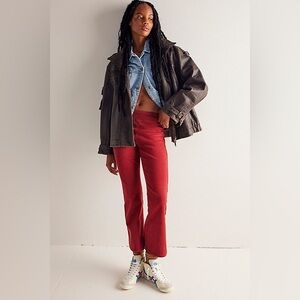 NWOT We the Free In My Feelings Crop Slim Flare Pants